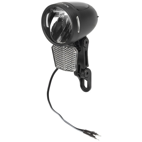 E-Bike Scheinwerfer 80 Lux M-WAVE Apollon E-Bike Frontlicht Led Stvzo Schwarz-image