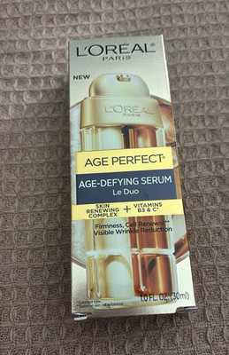 L'Oréal Paris Age Perfect Age-Defying Serum Vitamin C+B3 Brightening 1.0 fl oz