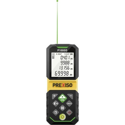Prexiso Laser-Entfernungsmesser Distanzmesser Entfernungsmessgerät 100m USB-C