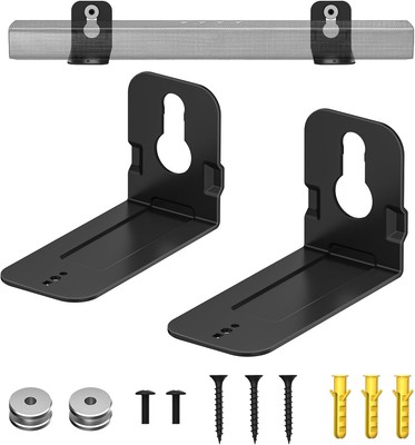 Wall Mount Bracket for Samsung Soundbar HW-S801B HW-S800B HW-B550 Black 