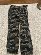 Hurley Boy's Camo Print Joggers Pants sz M Elastic Drawstring Waist NWT 40