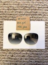 New Ray Ban RB4390 4390 Blue Gray Glass Replacement Lenses 54/22