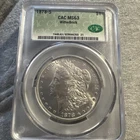 1878-S Morgan Silver Dollar CAC MS63 CACG $1 Signature