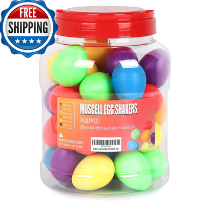Muscell Egg Shakersprofessional Percussion Instruments 6 Sounds For