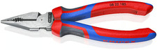 Image of KNIPEX Needle-Nose Combination Pliers 185mm, Comfort Handles - 08 22 185