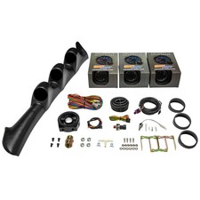 Glowshift Boostoil Pressureoil Temp Gauges Pod Fits 94-02 Ford Mustang Glowshift Boostoil Pressureoil Temp Gauges Pod Fits 94-02 Ford Mustang
