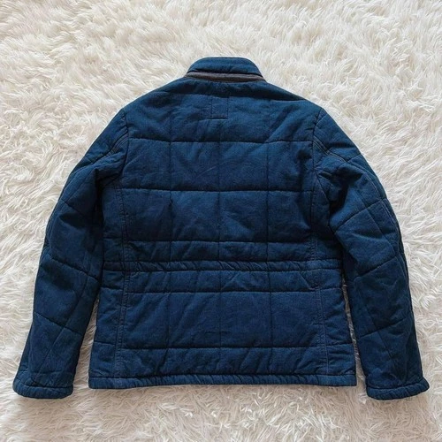 45R Indigo Cotton Quilted 908 Liner Blouson Jacket Excellent image 6