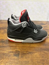 Jordan 4 Bred Reimagined Size 5.5Y Preowned No Box