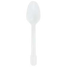 McKesson Disposable Teaspoon White 5 Inch Length Plastic 1000 Ct