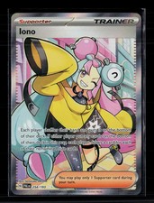 Pokemon 2023 Paldea Evolved Iono FA SAR #254/193 on eBay