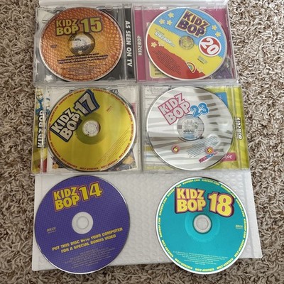 Kidz Bop lot of 6: kids bop 15, 17, 20, 23 will add in Kidz Bop 14 & 18 no case