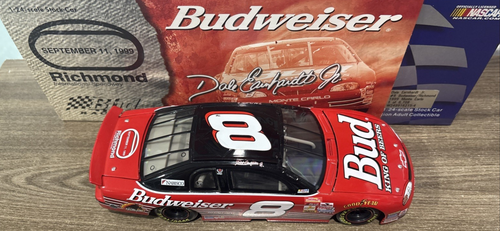 DALE EARNHARDT JR 1999 BUDWEISER BUD RICHMOND 1/24 ACTION DIECAST CAR 1/6,708 - Picture 5 of 7