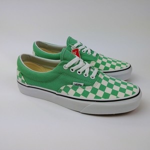 vans green and white