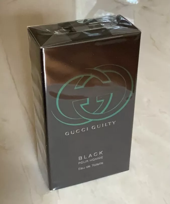  Gucci Guilty Black by Gucci for Men 3.0 oz Eau de