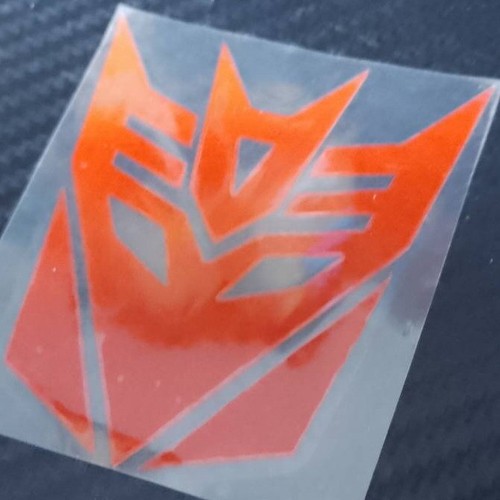 Calcomanía Coche Decepticon Transformers 8cm Reflectante Moto Vinilo Pegatina TF01 - Imagen 17 de 20