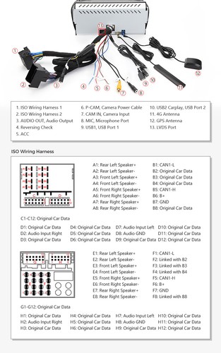 8.8" 4G LTE Android Auto Car Play GPS Stereo WiFi 32G For BMW 3/5 er E90 E60 CCC - Picture 13 of 20
