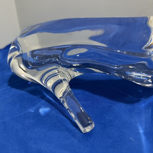 Vintage Kristall Glas Kunst High Heel Prinzessin Stiletto absolut atemberaubend EUC - Bild 13 von 13