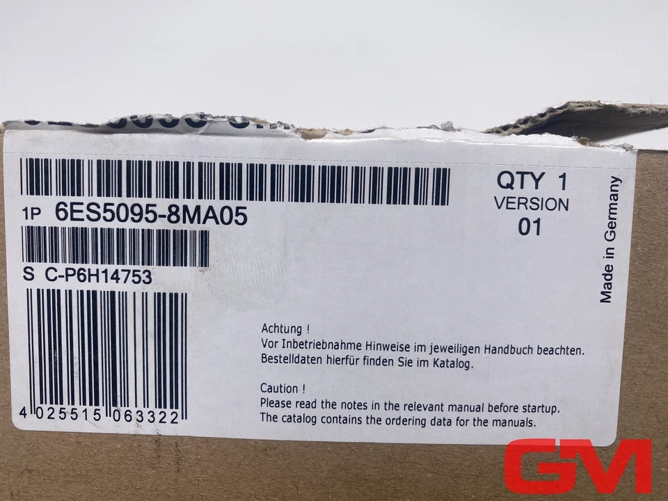 Dispositivo Compacto Siemens 6ES5095-8MA05 S5-95U CPU 95A Simatic S5 E01 - Imagen 2 de 4