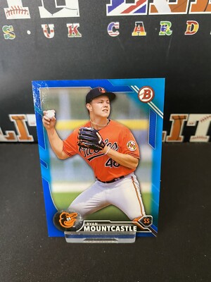 Ryan Mountcastle 2016 Bowman Draft Blue Parallel #'D /150 - ORIOLES B3-T3