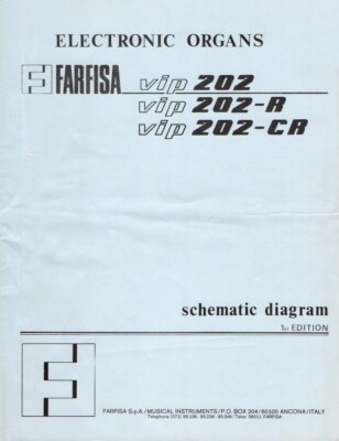 FARFISA VIP-202 R Service Manual PDF Circuit Diagram Schematic+Partner14