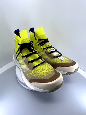 Adidas Terrex Free Hiker Size 13 Primeblue Yellow White FZ3627