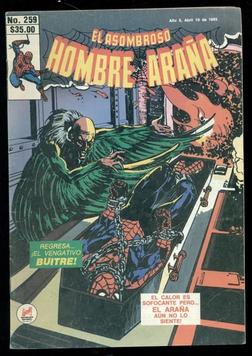El Asombroso HOMBRE ARAÑA #259 El Buitre, Spider-Man Comic 1985