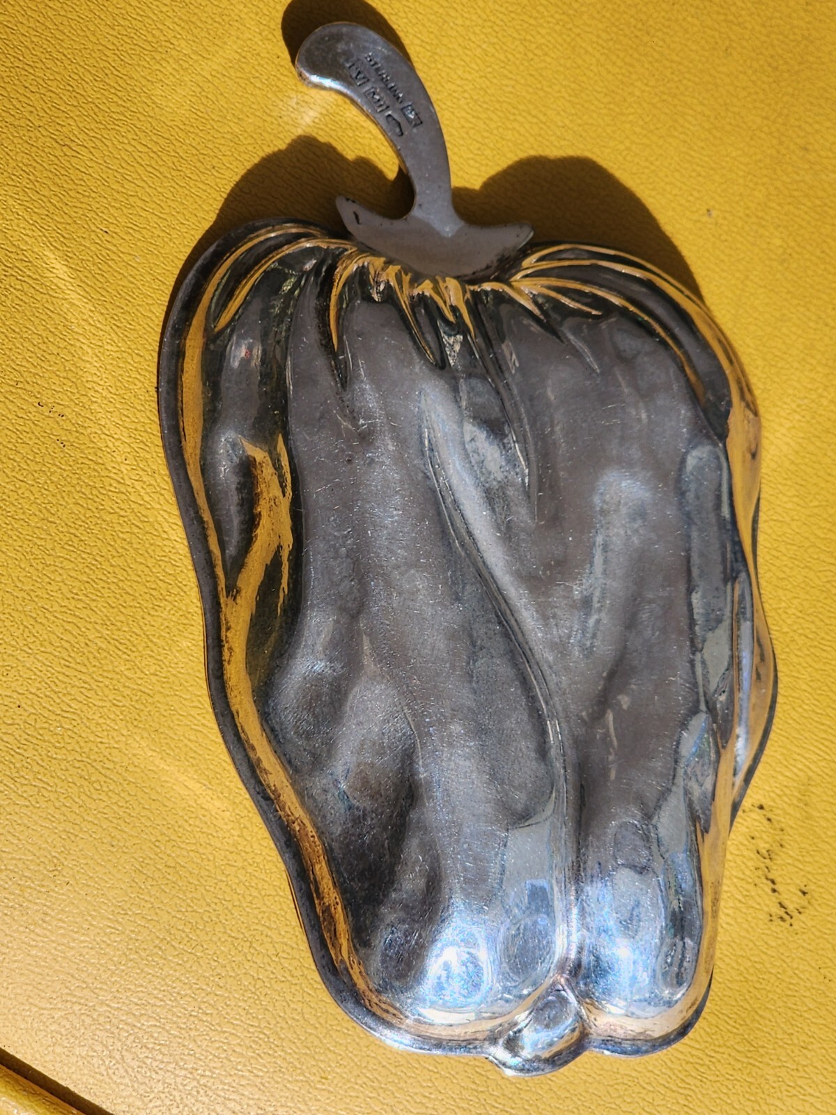 Antique Italian Sterling Silver 6" Pepper Dish