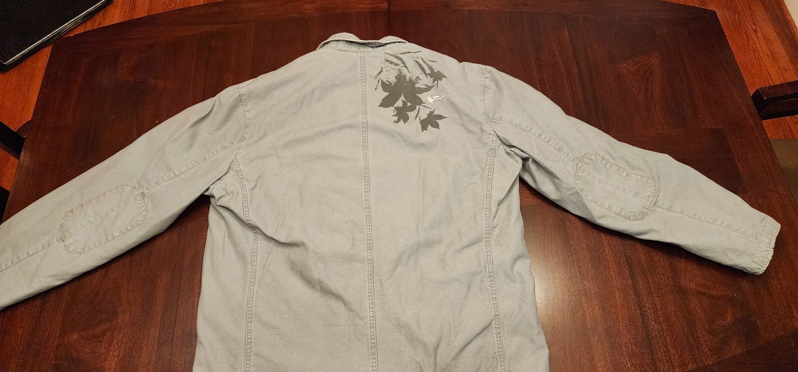 Men's Quicksilver Jacket Coat XL Gray