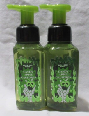 #ad #ad Bath amp; Body Works Gentle amp; Clean Foaming Hand Soap Set of 2 CANDY APPLE CAULDRON $30.99