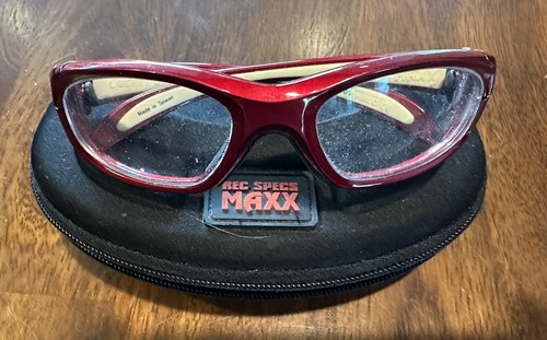 Rec Specs MAXX 20 Youth Sports Glasses #700, Red