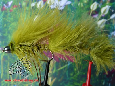 Streamer '' Midnight Whistler Olive ''  3er Set