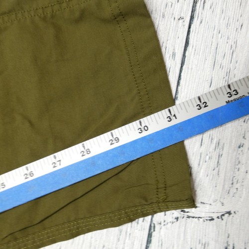 Pantalones Duluth Trading Flex Dry On The Fly Hombre 36x32 Verde Nylon Elástico Carga - Imagen 10 de 10