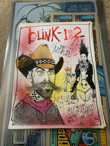 Blink 182 California Tour Poster Calgary Alberta Canada ...