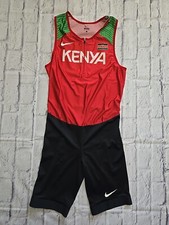 Nike Pro Elite Kenya Olympic Speedsuit Size Large Track and Field Men New