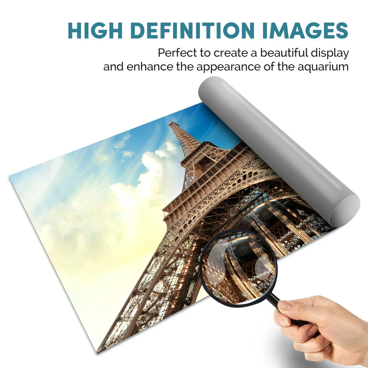 Eiffel tower hotsell fish tank decoration