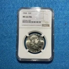 1960 Franklin Half Dollar Silver Uncirculated NGC MS64 FBL