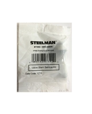 NEW STEELMAN TPMS Kit 6-242 49mm Black Aluminum Valve Stem, 97392 (5Pk)