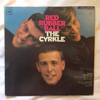 THE CYRKLE Red Rubber Ball Vinyl Mono LP COLUMBIA CL 2544 1966 Psych Rock VG+/VG