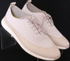 Cole Haan W12263 2.Zerogrand Gray Fabric Lace Up Sneaker Shoes Women's US 8.5B