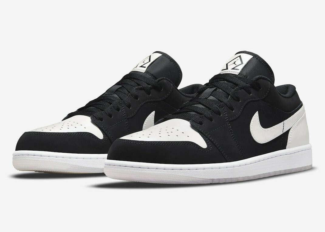 ぴ*ち様 ［最終価格］Air Jordan 1 Low G ブラック/アンスラサ Men's Size 8.5 Air Jordan 1 Low SE 'Diamond' Black White DH6931