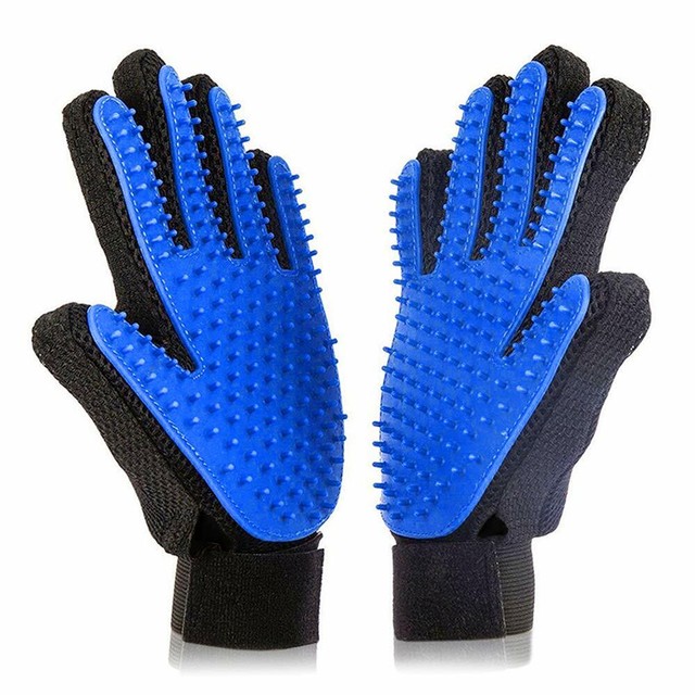 pet grooming glove brush