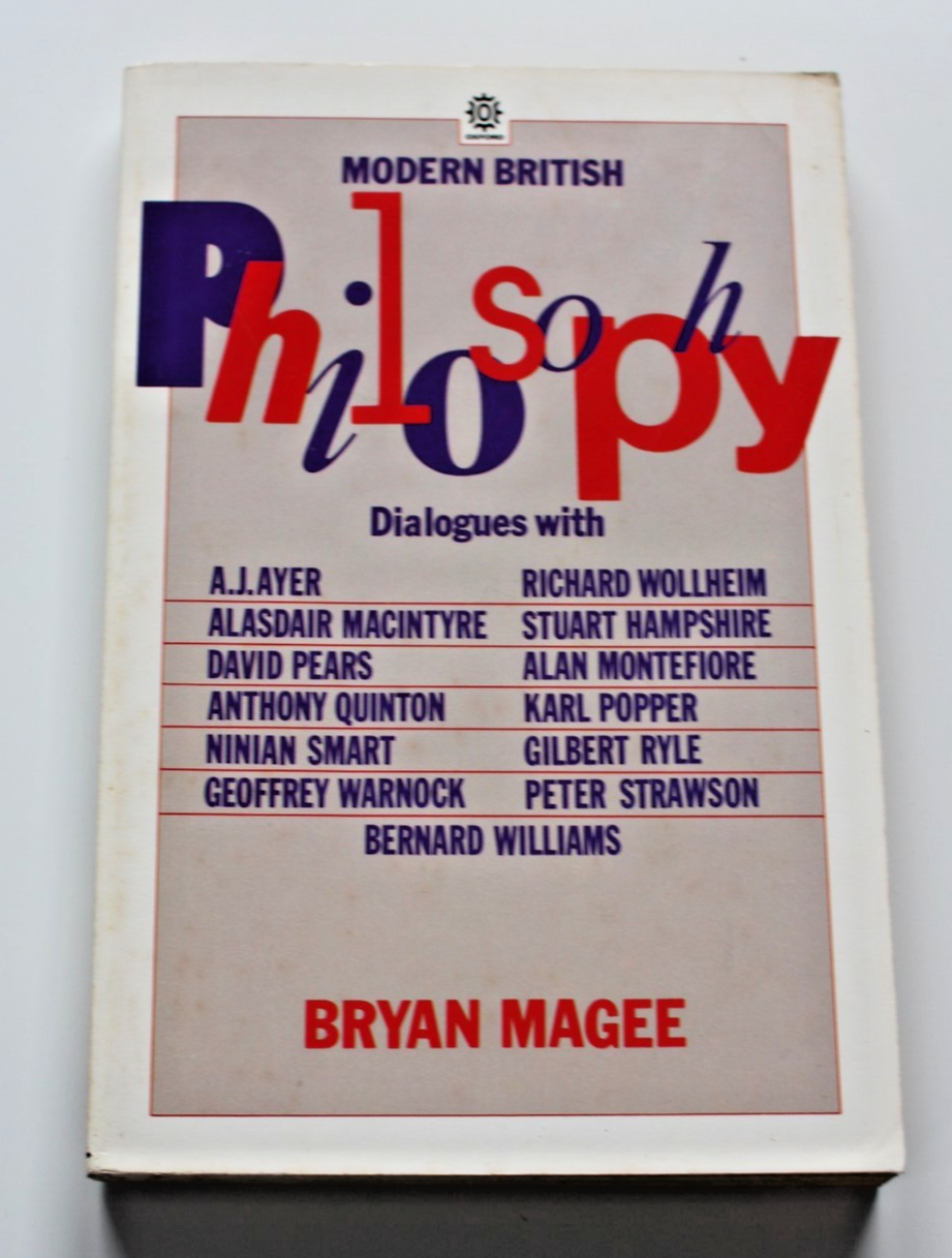 Modern British Philosophy (Oxford Paperbacks) by Bryan Magee Excellent Condition