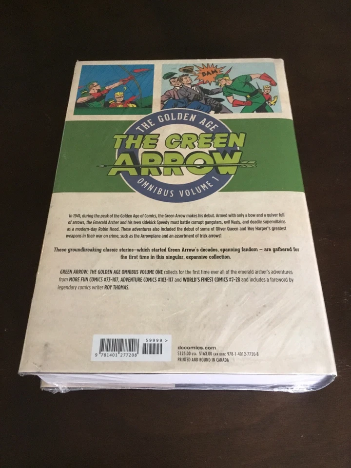 Cómics de DC The Green Arrow Golden Age Omnibus volumen 1 Foto 2 de 4