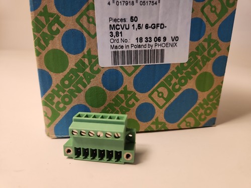 Phoenix Contact Printed-circuit board connector MCVU 1,5/ 6-GFD-3,81 1833069 - Picture 2 of 12
