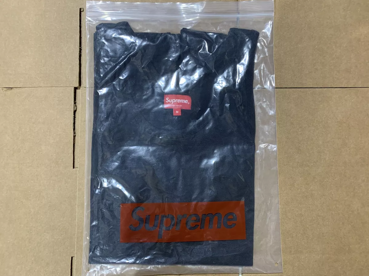 Supreme Mesh Stripe Tank Top Black Medium S/S 18