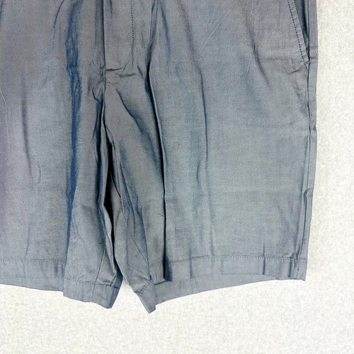 Pantaloncini Tommy Hilfiger uomo taglia 40W grigi cachi tasche frontali piatte elasticizzati nuovi con etichette - Foto 4 di 9