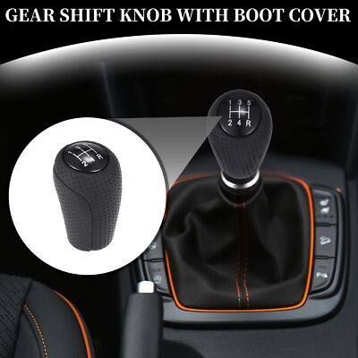 5 Speed Manual Gear Shift Knob for Mazda 626 93-02 Plastic Faux