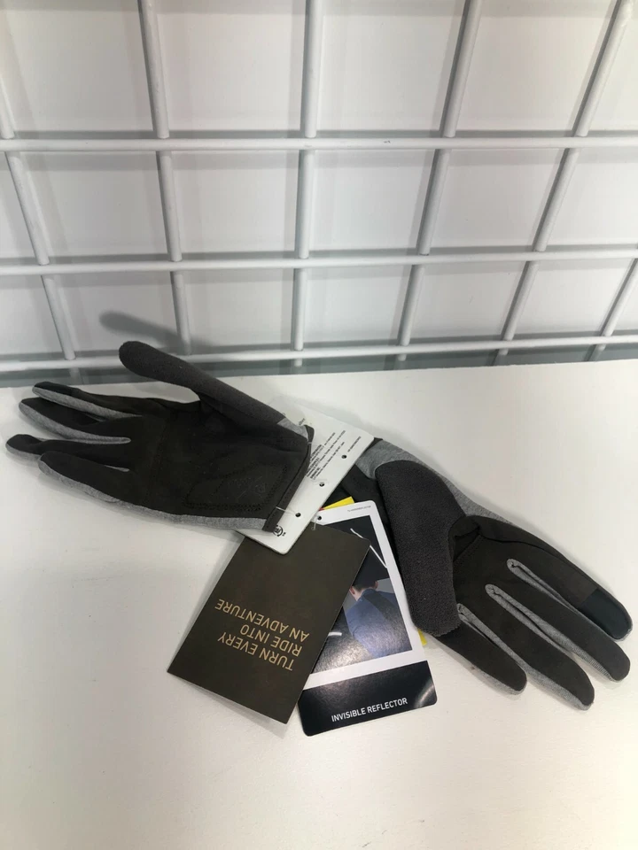 Guantes largos Shimano Transit gris aleación talla mediana para mujer nuevos con etiquetas Foto 3 de 4