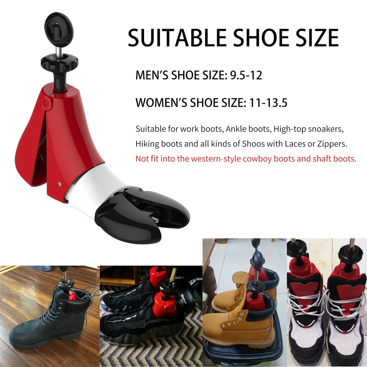 Boot Stretcher Women Shoe Stretcher For Boots Adjustable Shoe