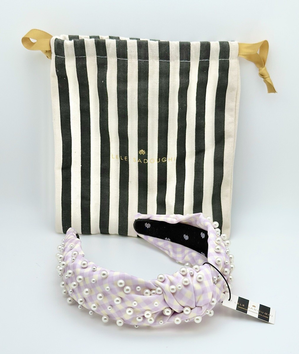 Lele Sadoughi Stoney Clover Lane Lavender Multi Pearl Purple  display picture 2